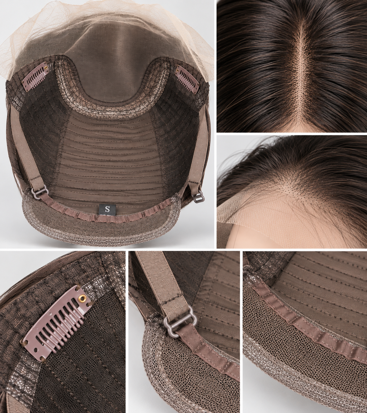 Wig Human 20" #6-10-Nat