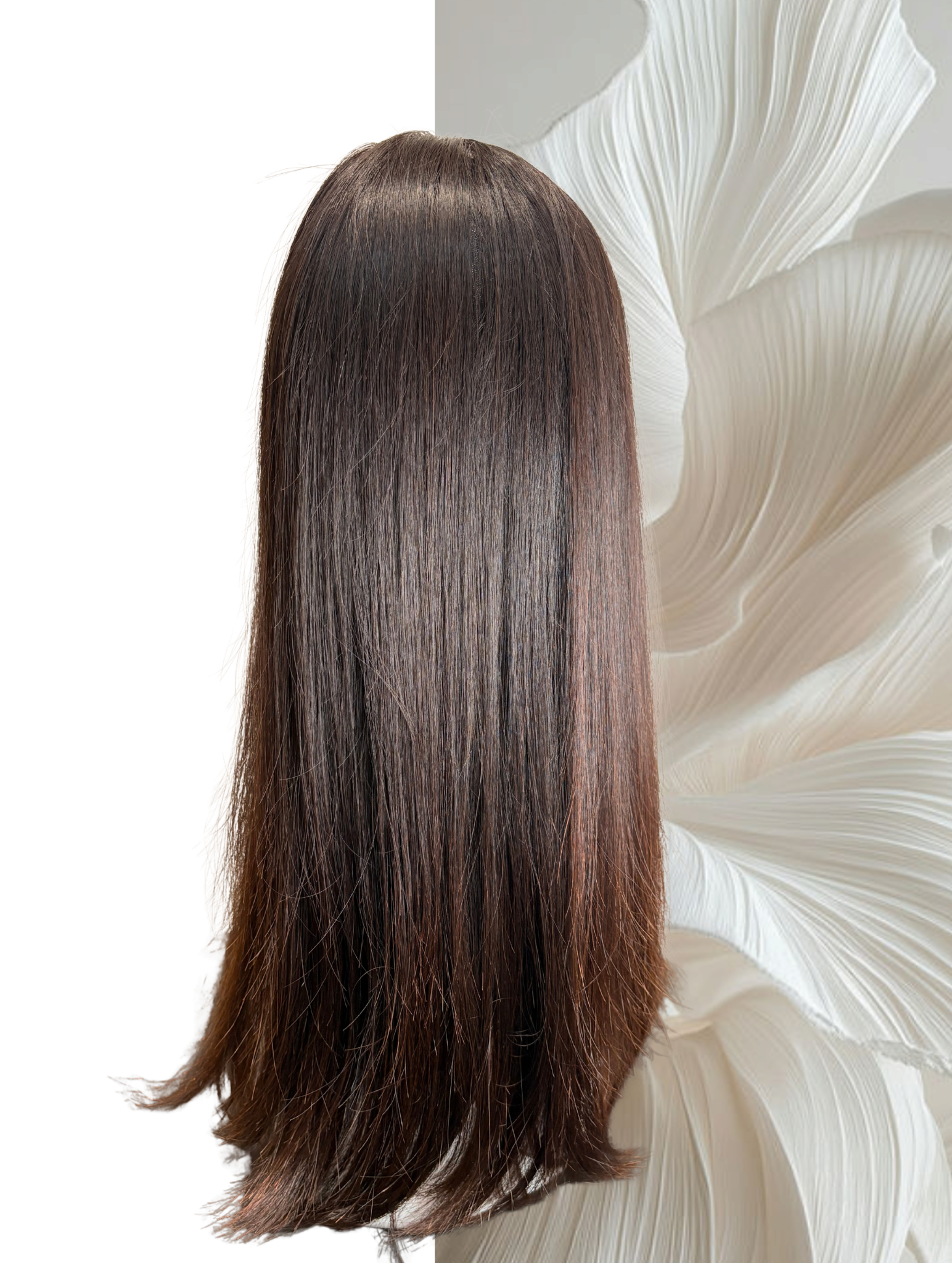 Wig Human 22" #Natural