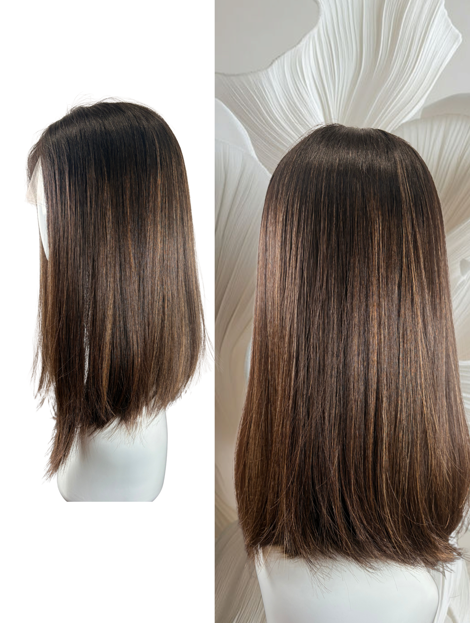 Wig Human 18" #6-10-Nat