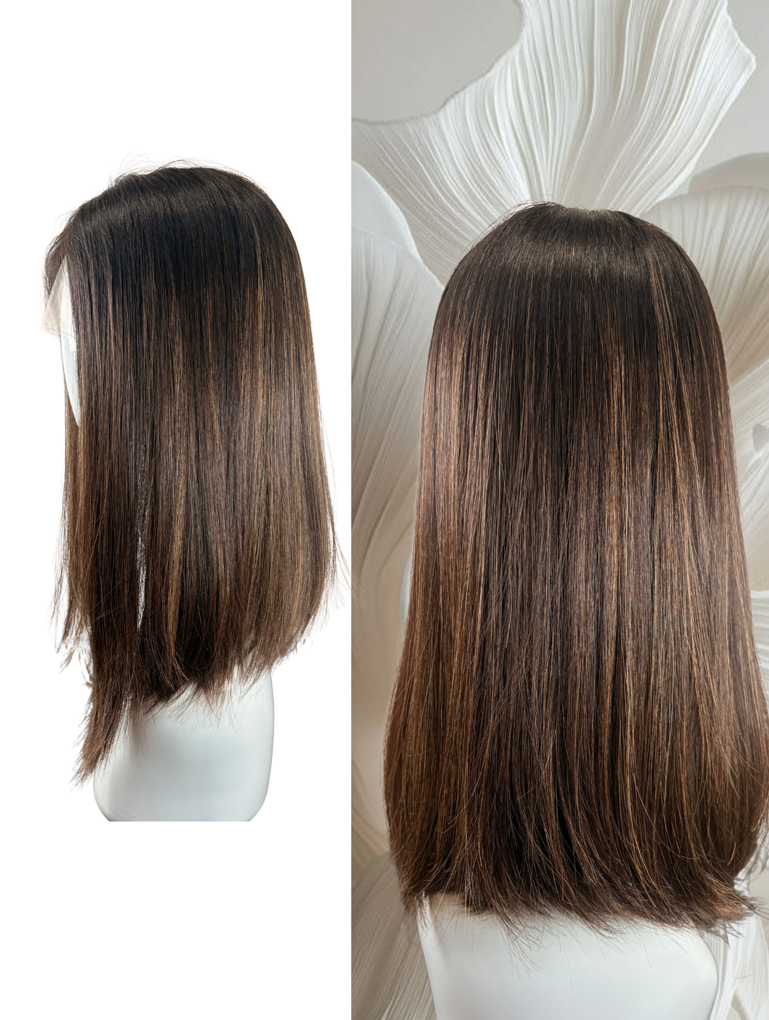 Wig Human 18" #6-10-Nat