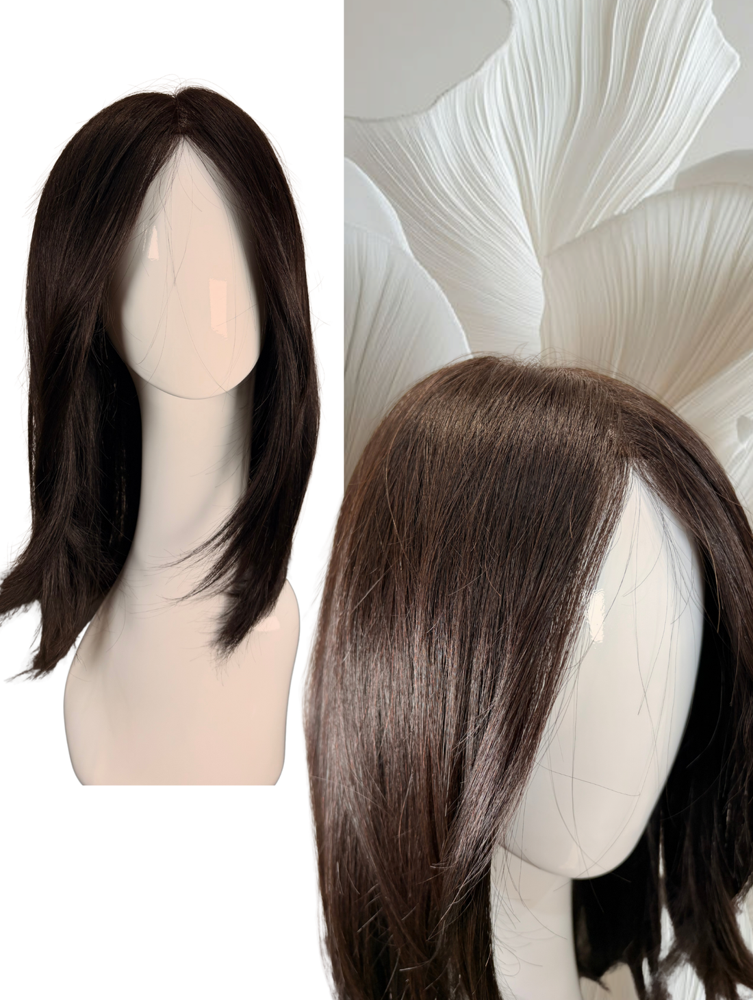 Wig Human 18" #Natural