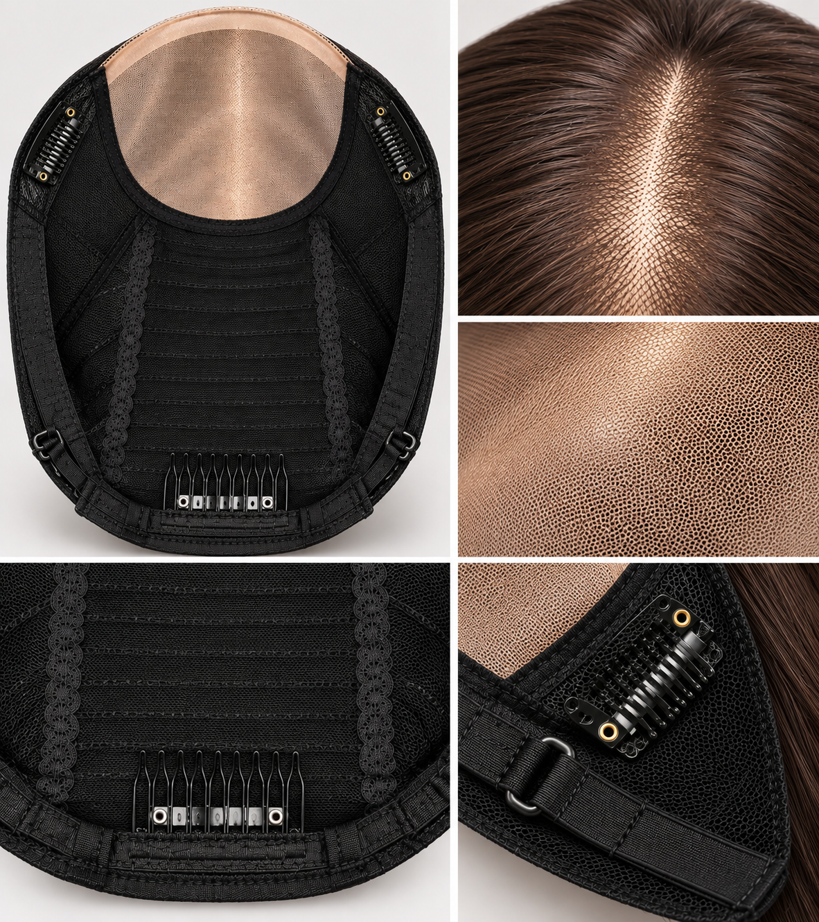 Wig Human 18" #Natural